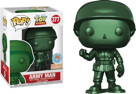 metallic army man box lunch 5 24|Funko Pop! Disney Pixar Toy Story Army Man (Metallic) Vinyl.